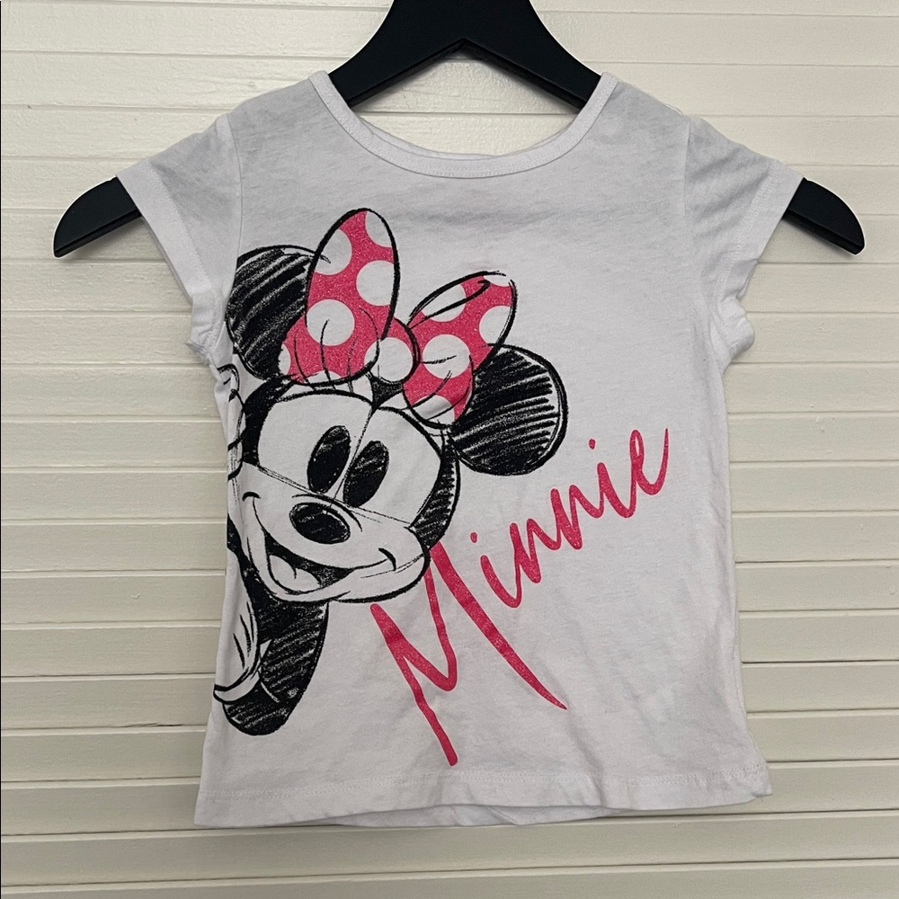 Minnie Mouse White T shirt